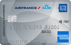 Carte AIR FRANCE KLM AMERICAN EXPRESS SILVER