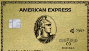 Carte Gold American Express