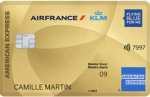 Carte Air France KLM Gold American Express