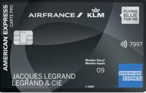 Carte Air France Platinum American Express