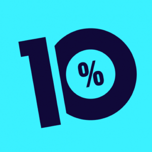 10 pourcent